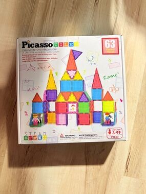 63 Piece Picasso Tiles